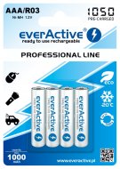 4 x akumulatorki everActive R03 / AAA 1050 mAh